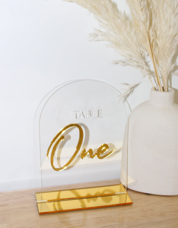 Classic Table Numbers
