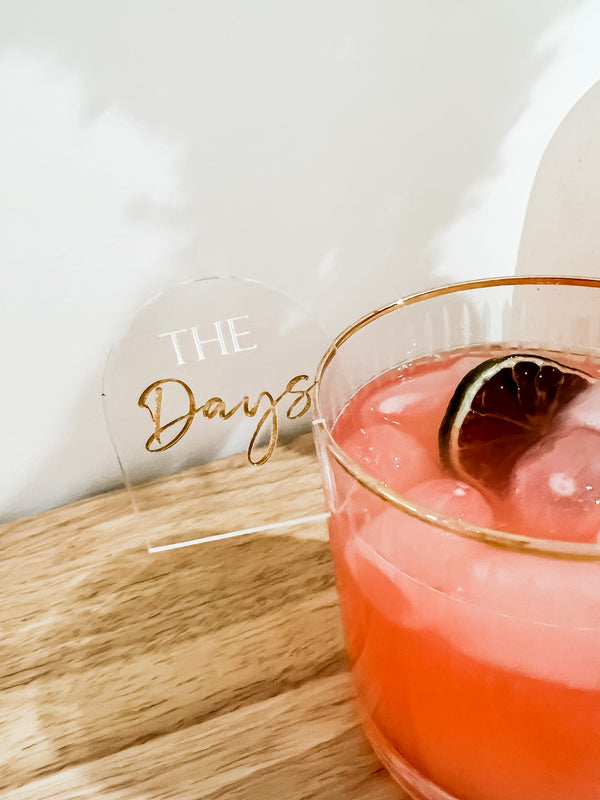 Classic Drink Tags (50 Pack)