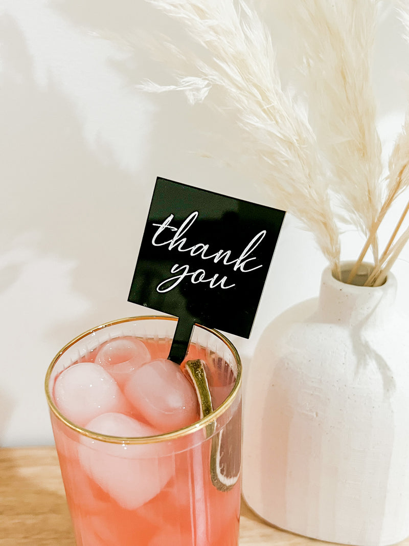 Modern Drink Stirrers (50 Pack)