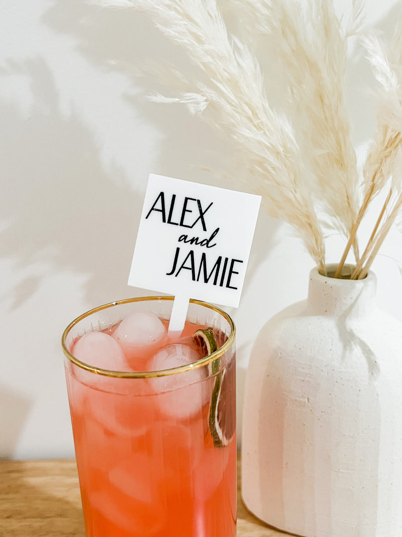 Modern Drink Stirrers (50 Pack)