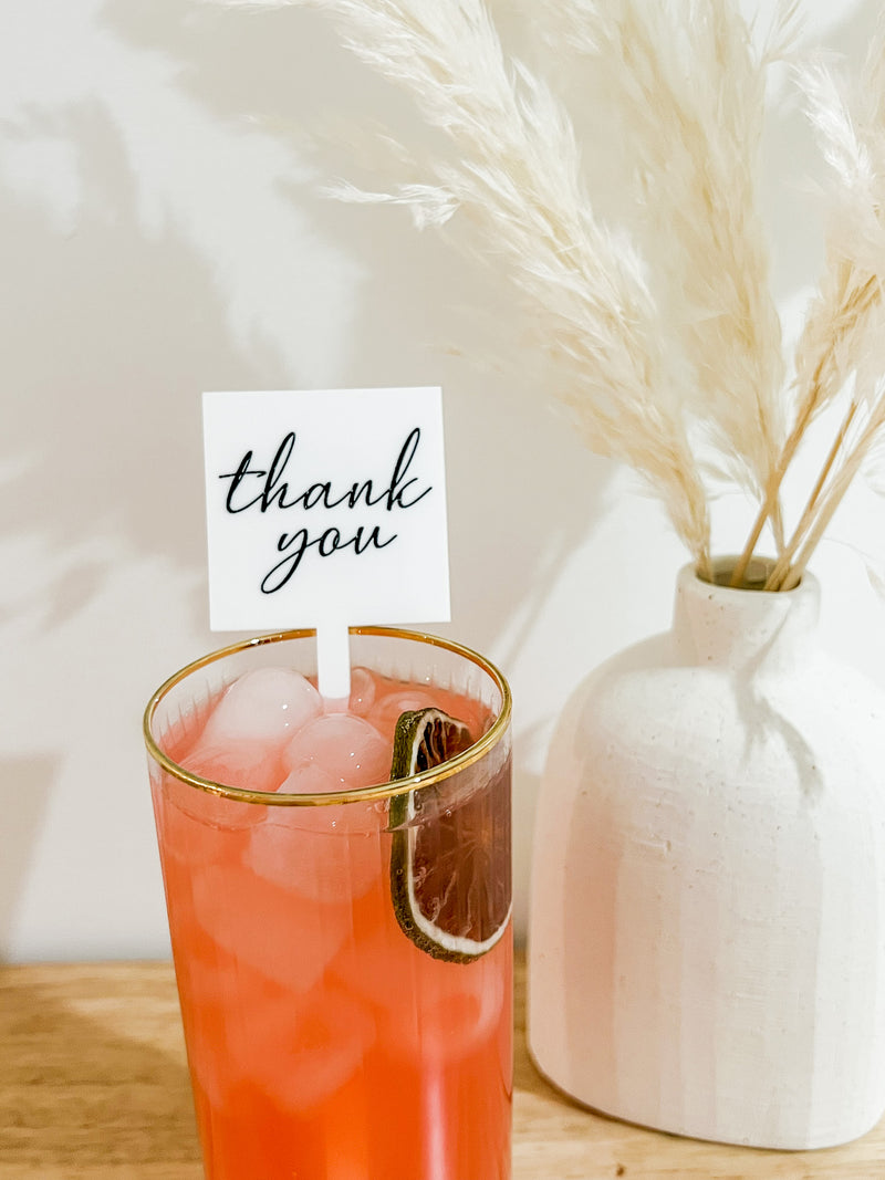 Modern Drink Stirrers (50 Pack)