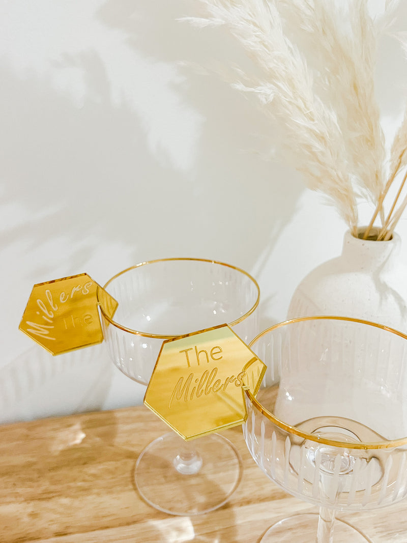 Romantic Drink Tags (50 Pack)